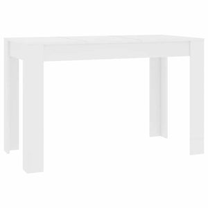 Tavolo da Pranzo Bianco 120x60x76 cm in Legno Multistratocod mxl 70722