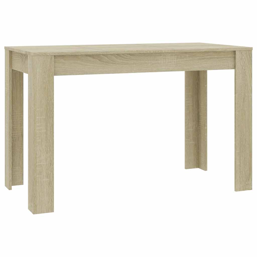 Tavolo da Pranzo Rovere Sonoma 120x60x76cm in Legno Multistrato 800435