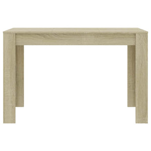 Tavolo da Pranzo Rovere Sonoma 120x60x76cm in Legno Multistrato 800435