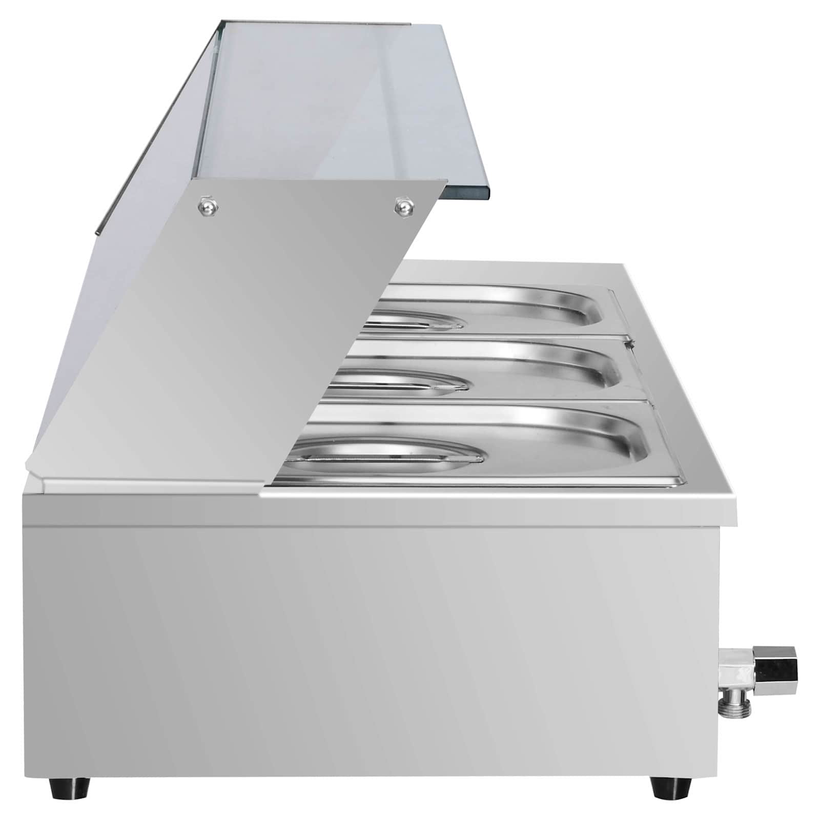 Teglie per Chafing Argento Acciaio inossidabile 51109