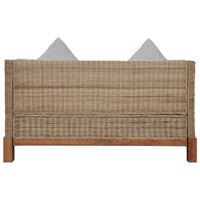 Set divano 2 pezzi con cuscini in rattan naturale 02_0020256