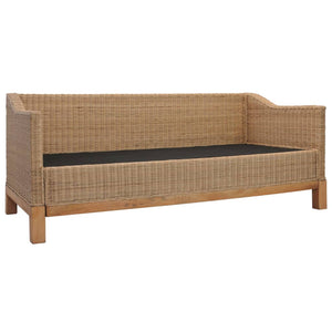 Set divano 2 pezzi con cuscini in rattan naturale 02_0020256