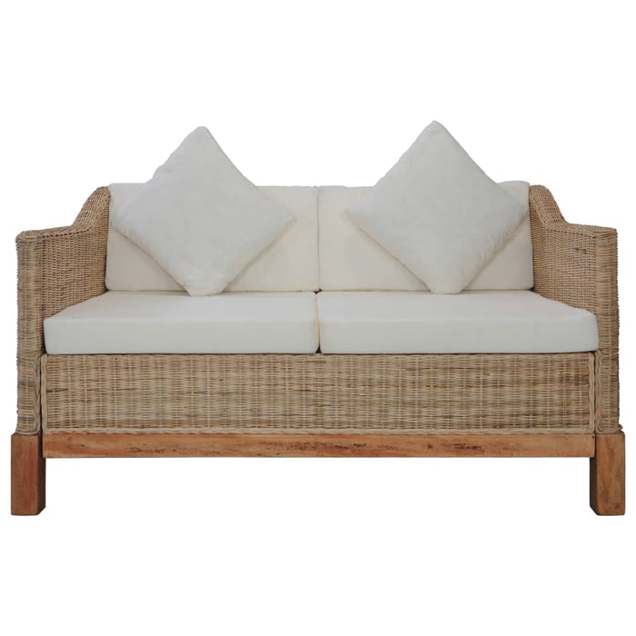 Set divano 3 pezzi con cuscini in rattan naturale 02_0019105