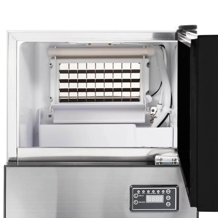 Creatore di cubetti di ghiaccio Argento 43 x 40 x 71 cm 51102