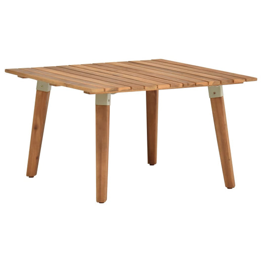 Tavolino da CaffÃ¨ per Giardino 60x60x36 cm Legno di Acacia cod mxl 34294