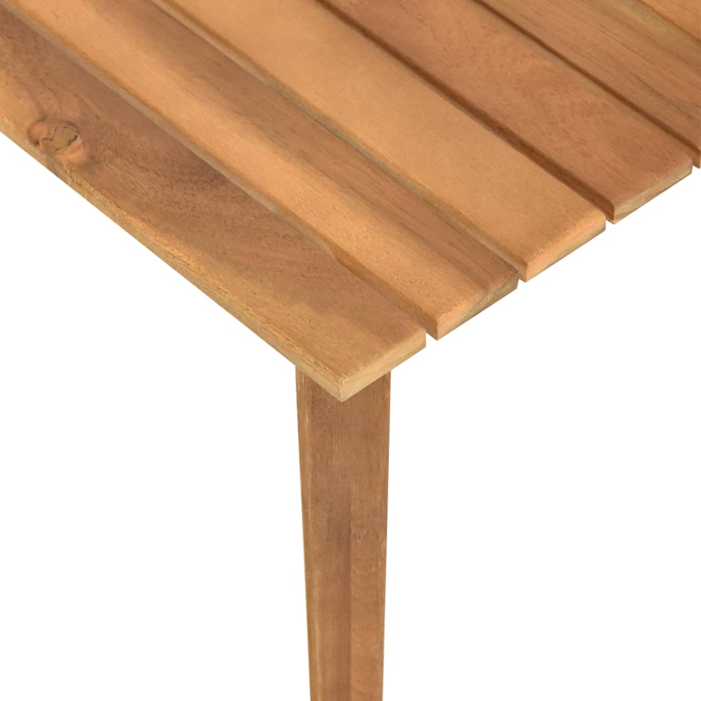 Tavolino da CaffÃ¨ per Giardino 60x60x36 cm Legno di Acacia cod mxl 34294