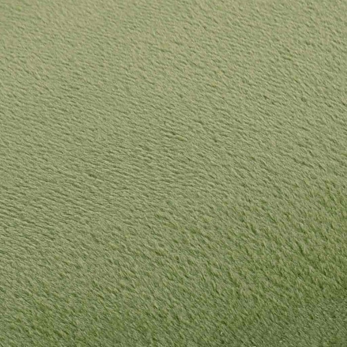 Sgabello Verde Senape e Oro in Velluto