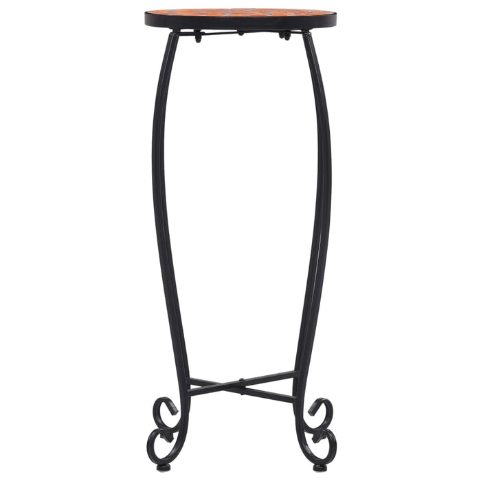 Tavolini con Mosaico 3 pz Terracotta in Ceramica 46701