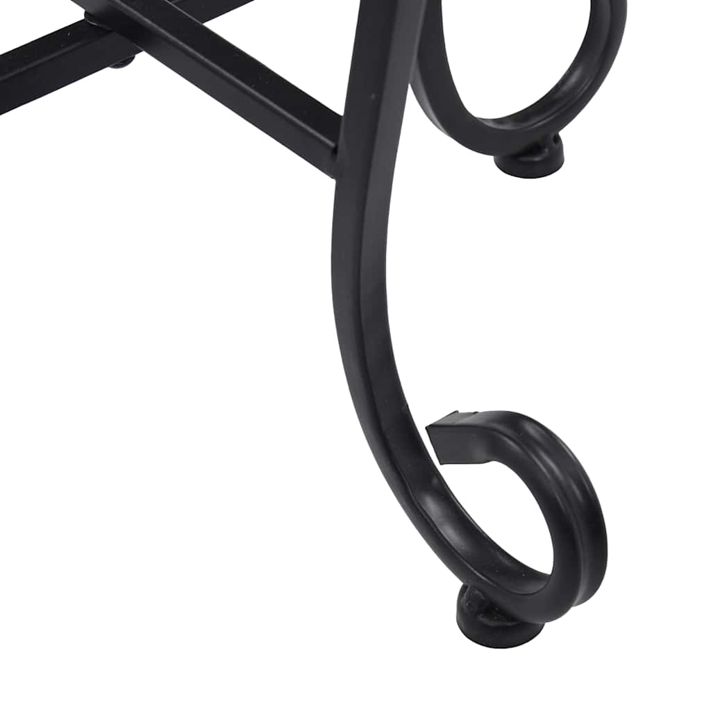 Tavolini con Mosaico 3 pz Terracotta e Bianco in Ceramica cod mxl 65070