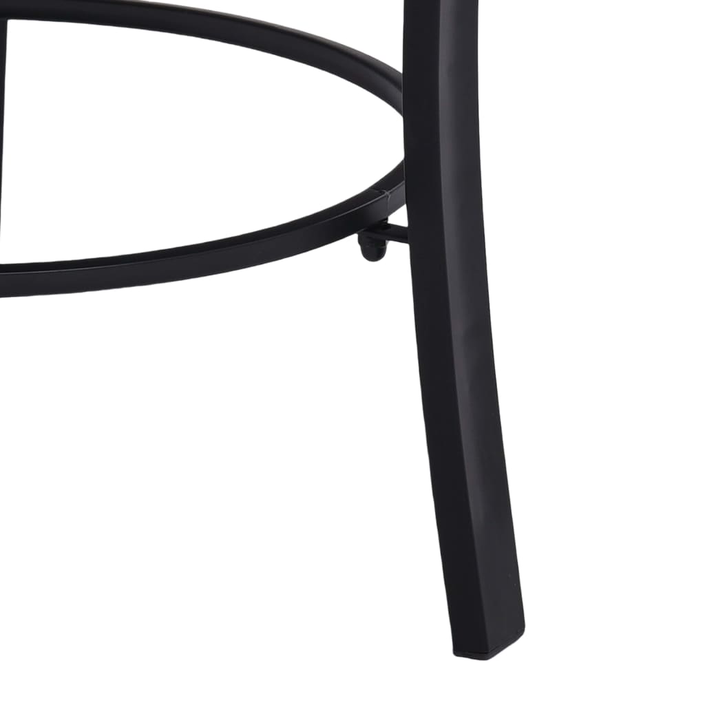 Focolare per camino in mosaico 68 cm in ceramica bianca e nera 02_0005915