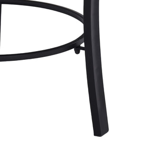 Focolare per camino in mosaico 68 cm in ceramica bianca e nera 02_0005915