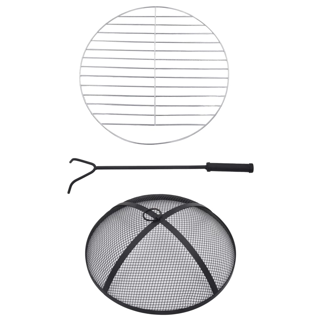 Tavolino da camino in mosaico di terracotta 68 cm ceramica 02_0005903