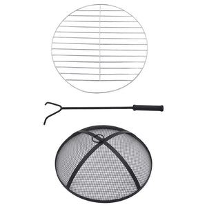 Tavolino da camino in mosaico di terracotta 68 cm ceramica 02_0005903