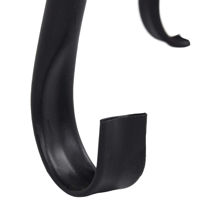 Tavolino da camino in mosaico 68 cm in ceramica bianca e nera 02_0005948