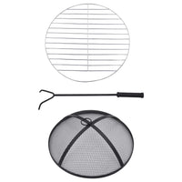 Tavolino da camino in mosaico 68 cm terracotta e ceramica bianca 02_0006021