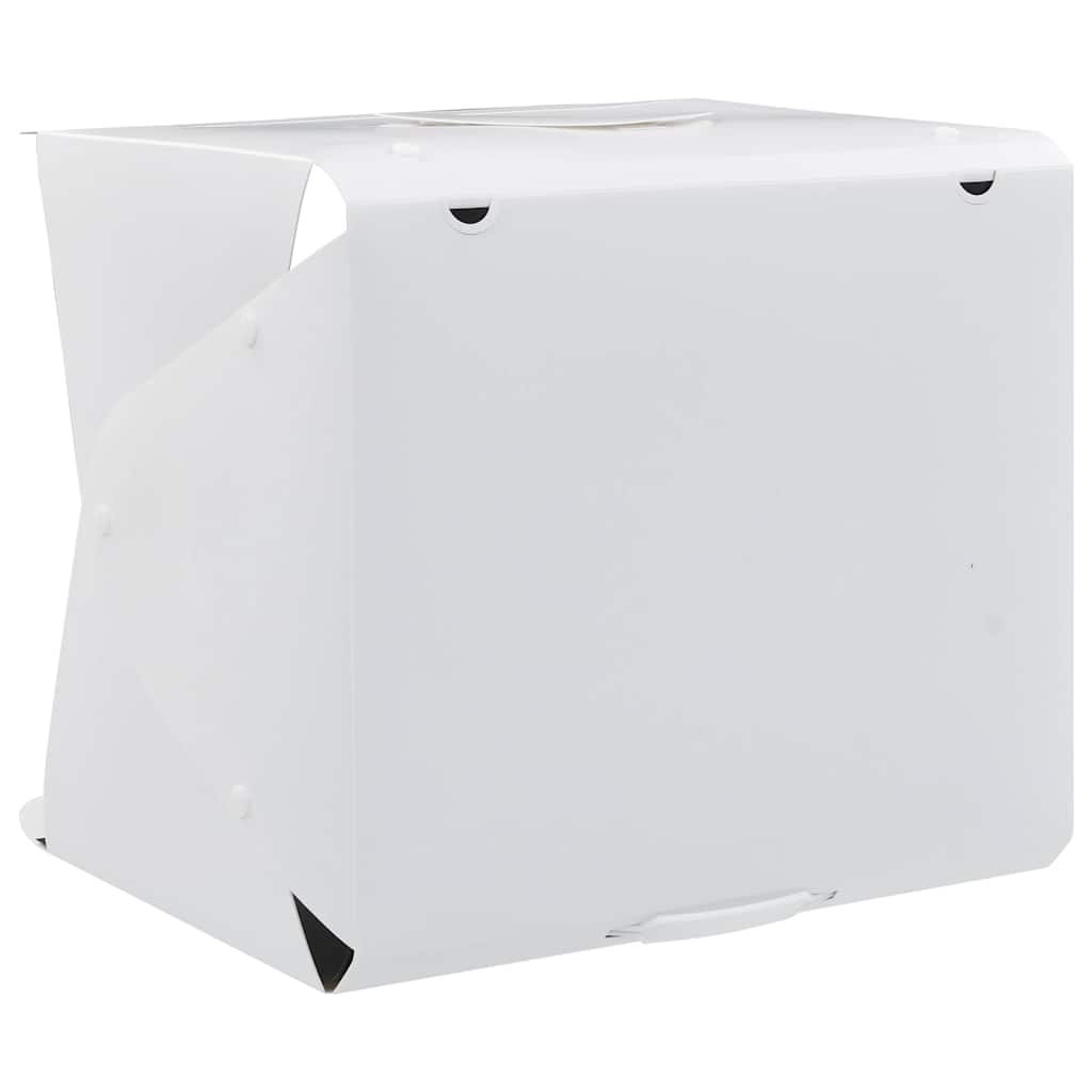 Light Box per Studio Foto a LED 40x34x37 cm in Plastica Bianco cod mxl 74179