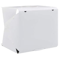 Light Box per Studio Foto a LED 40x34x37 cm in Plastica Bianco cod mxl 74179