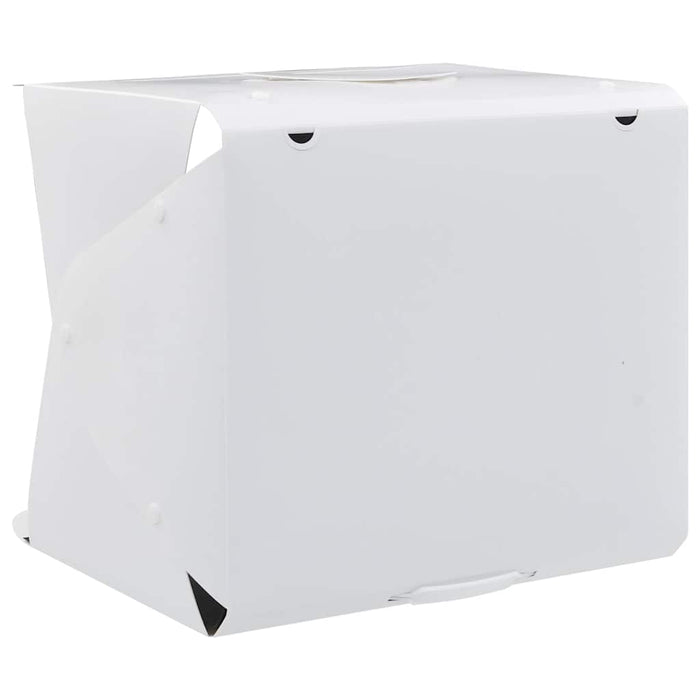 Light Box per Studio Foto a LED 40x34x37 cm in Plastica Bianco cod mxl 74179