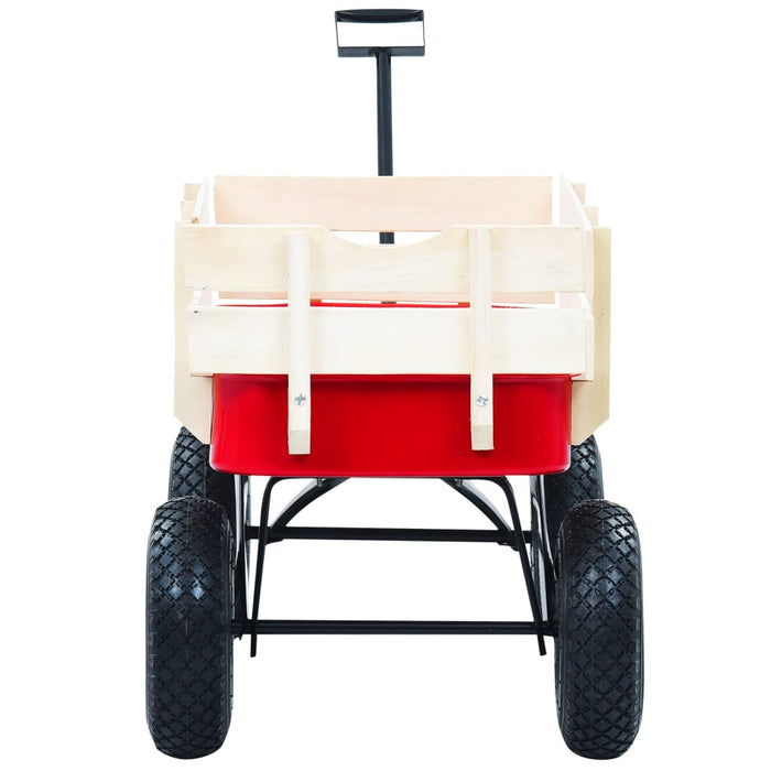 Carrello a Mano 150 kg Rosso 145508