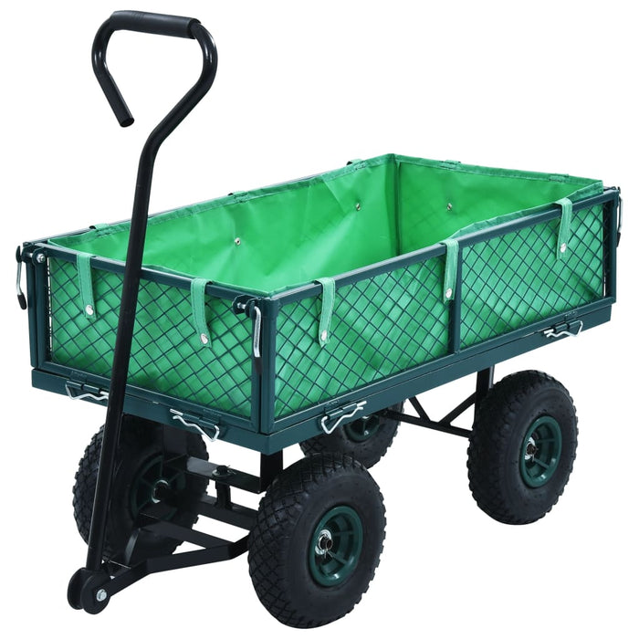 Carrello a Mano da Giardino Verde 250 kg 145509