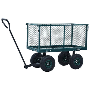 Carrello a Mano da Giardino Verde 350 kg