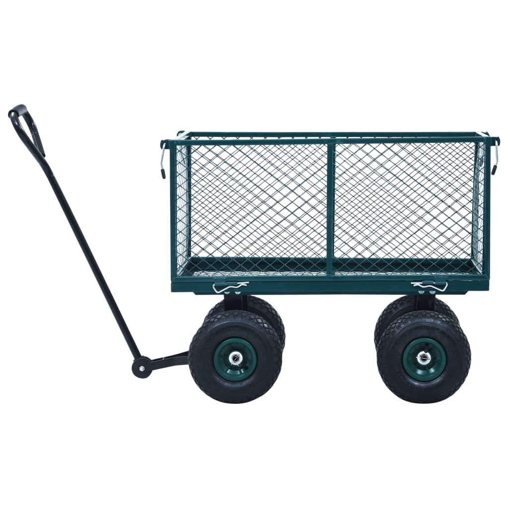 Carrello a Mano da Giardino Verde 350 kg