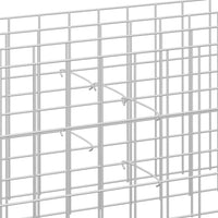 Ganci per Gabbione 50 pz in Acciaio Zincato 10 cm 145615