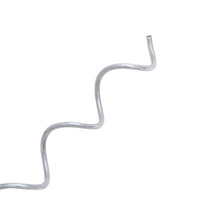 Spirali per Gabbioni 24 pz in Acciaio Zincato 100 cm 145627