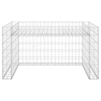 Casetta Rasaerba con Fioriera Rialzata 110x80x60cm Filo Acciaio 145655