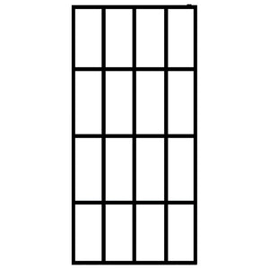 Cabina Doccia con Vetro Temperato Trasparente 80x195 cm 145674