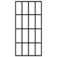 Cabina Doccia con Schermo in Vetro Temperato Glassato 80x195 cm 145684