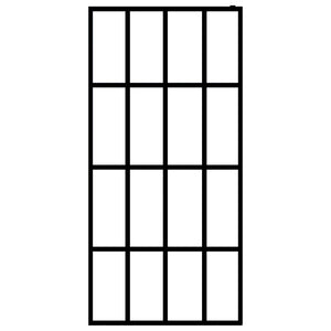 Cabina Doccia con Schermo in Vetro Temperato Glassato 80x195 cm 145684