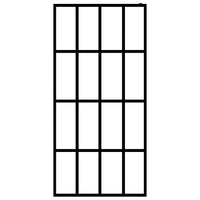 Cabina Doccia con Schermo in Vetro Temperato Glassato 140x195cm 145688