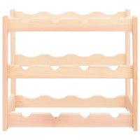 Portavini da 12 Bottiglie in Legno di Pino cod mxl 54369