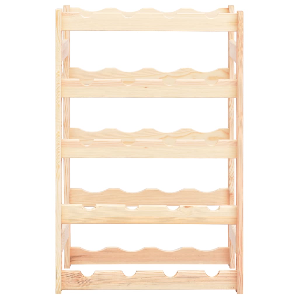 Portavini da 20 Bottiglie in Legno di Pino cod mxl 52829