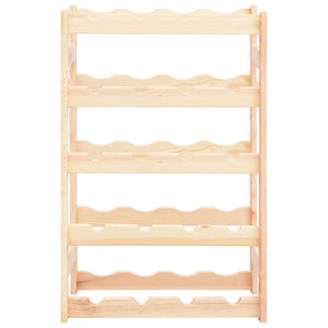 Portavini da 20 Bottiglie in Legno di Pino cod mxl 52829