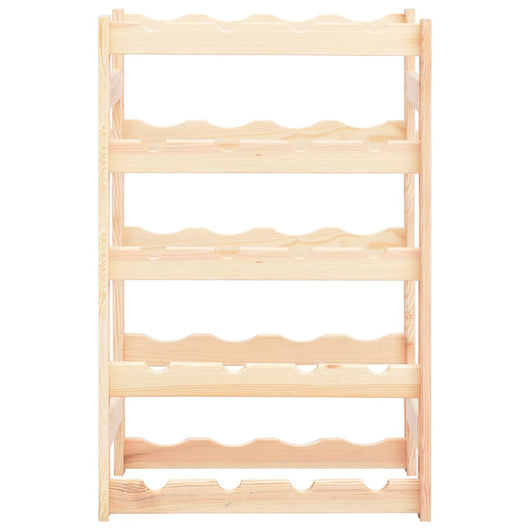 Portavini da 20 Bottiglie in Legno di Pino cod mxl 52829