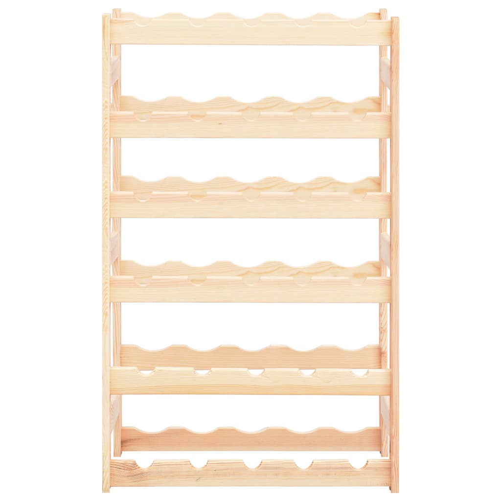 Portavini da 30 Bottiglie in Legno di Pino 286194