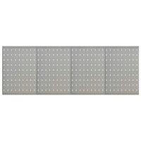 Pannelli per Utensili a Parete 4 pz 40x58 cm in Acciaiocod mxl 130242