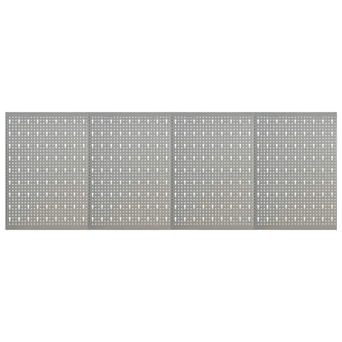 Pannelli per Utensili a Parete 4 pz 40x58 cm in Acciaiocod mxl 130242