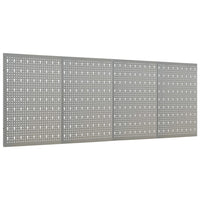 Pannelli per Utensili a Parete 4 pz 40x58 cm in Acciaiocod mxl 130242