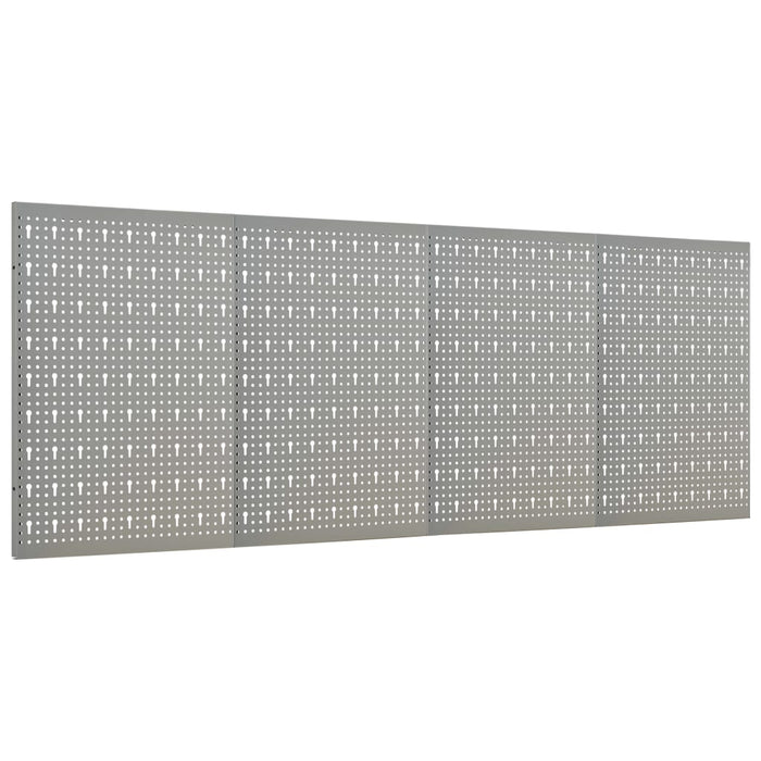 Pannelli per Utensili a Parete 4 pz 40x58 cm in Acciaiocod mxl 130242