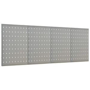 Pannelli per Utensili a Parete 4 pz 40x58 cm in Acciaio 145350