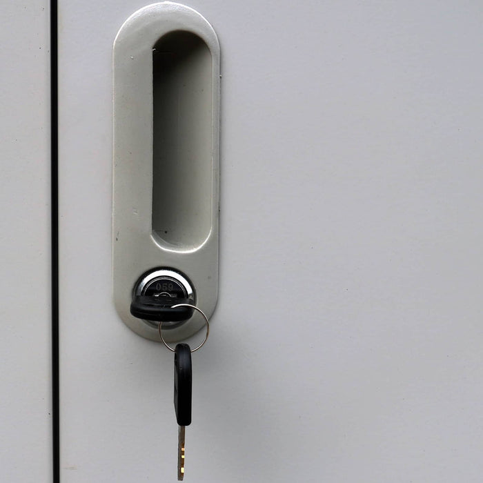 Armadio con Locker Grigio 45 x 90 x 180 cm 145364