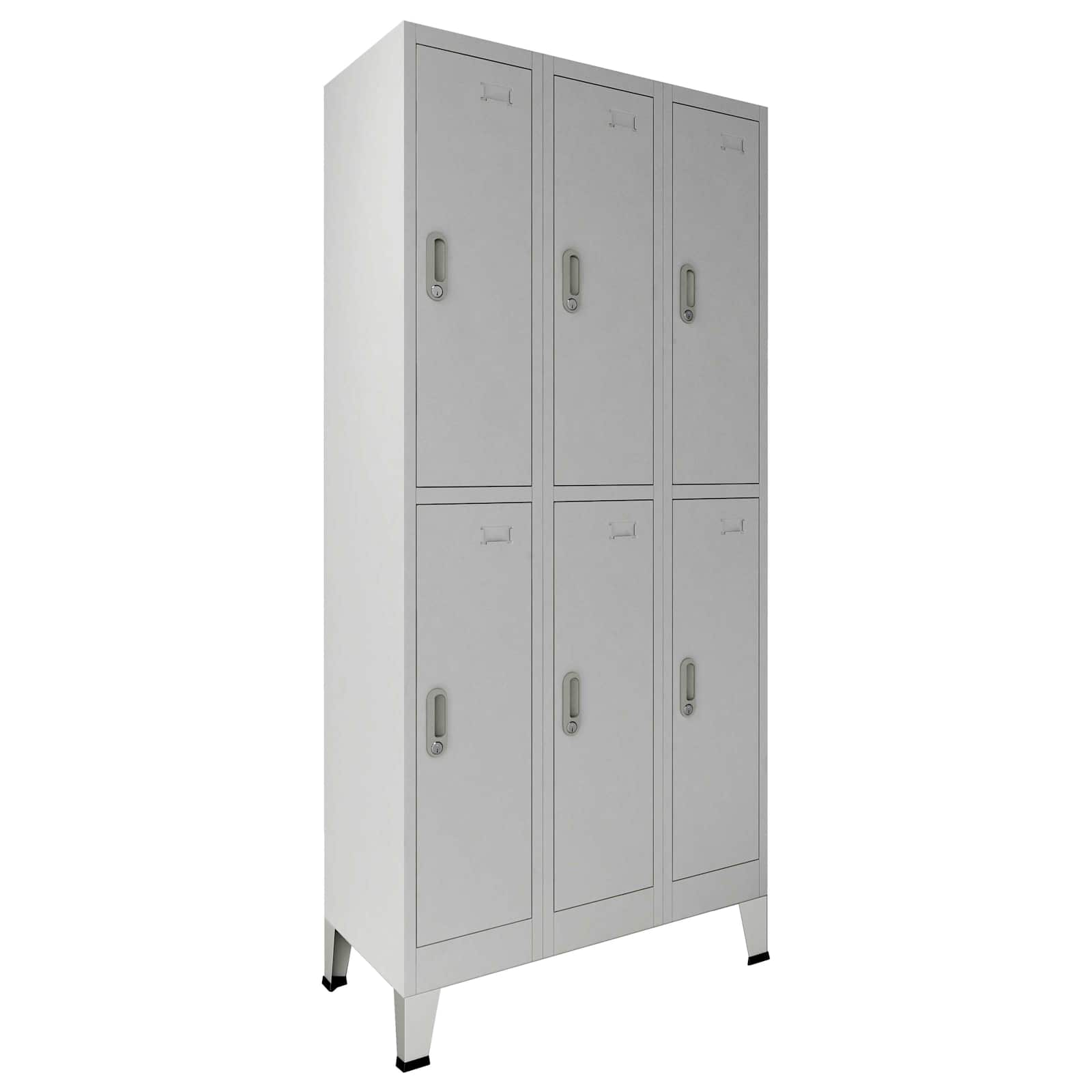 Armadio con Locker Grigio 45 x 90 x 180 cm 145364