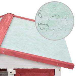 Credenza da esterno 94 x 60 x 98 cm 3 ante legno rosso 02_0000591