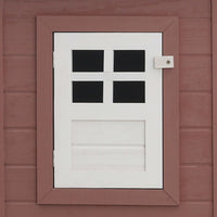 Pollaio da esterno con 1 cassetta nido 202 x 75 x 98 cm legno marrone 02_0001699