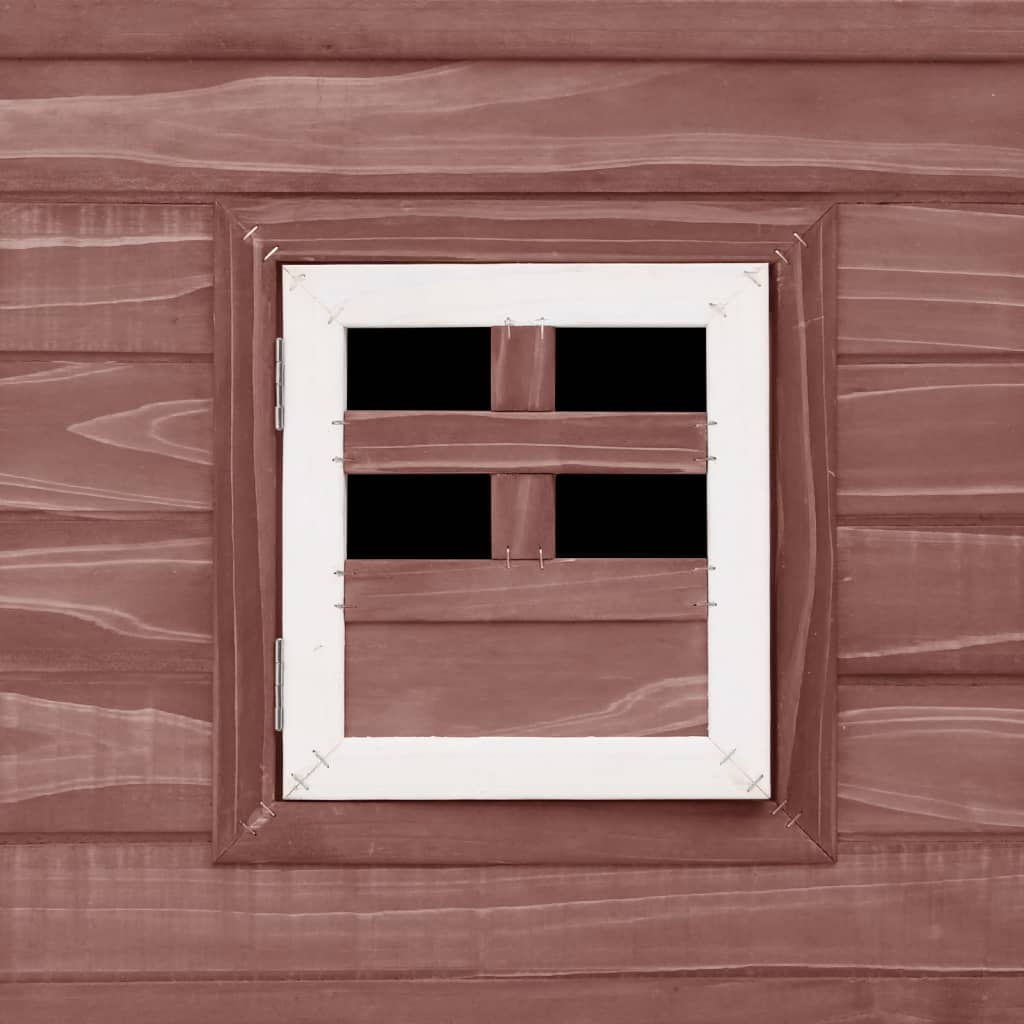 Pollaio all'Aperto con 1 Casetta di Cova Marrone in Legno  cod mxl 50714