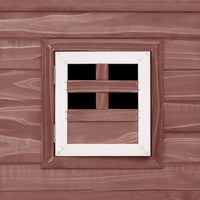 Pollaio all'Aperto con 1 Casetta di Cova Marrone in Legno  cod mxl 50714