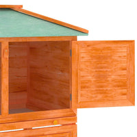 Conigliera a Due Piani in Legno 170849